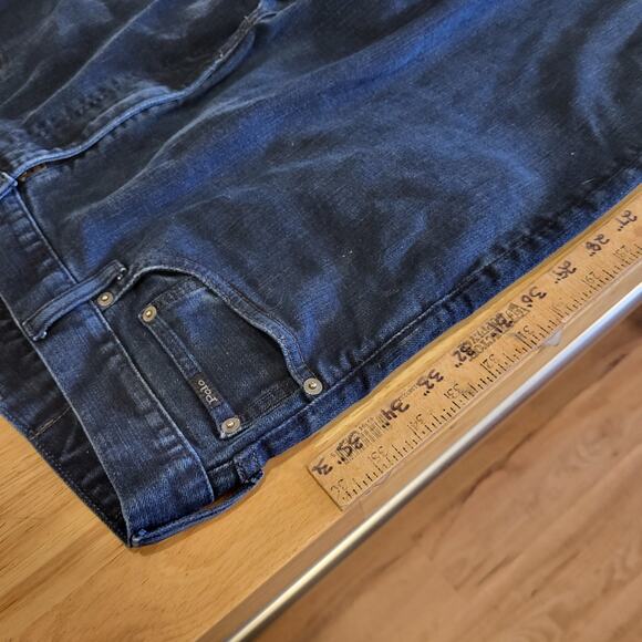 Polo Ralph Lauren The Varick Slim Straight 42X30 Medium Dark Wash Jeans - Picture 5 of 15